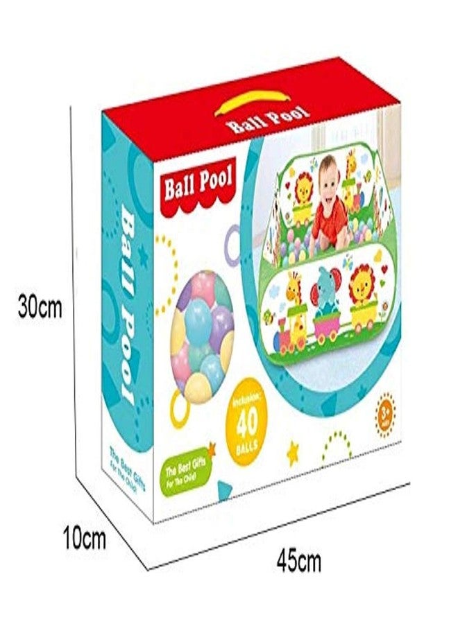 JET ROY Animal Print Ball Pool for Kids with 40 Colorful Balls - Image 4